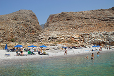 Marmara Strand in Sfakia, Chania, Kreta