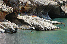 Marmara Strand in Sfakia, Chania, Kreta