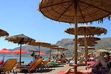 Παραλία Παχιά Άμμος, Παλαιόχωρα, Χανιά, Κρήτη