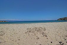 Sarakiniko Strand, Gavdos Insel, Chania, Kreta, Griechenland