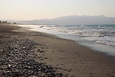 Pirgos Psilonerou beach near Platanias, Chania, West Crete