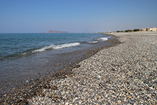Pirgos Psilonerou beach near Platanias, Chania, West Crete