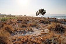 Pirgos Psilonerou beach near Platanias, Chania, West Crete