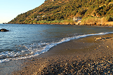 Ravdoucha Strand in Platanias, Chania, Kreta, Griechenland