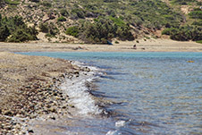 Sarakiniko Strand, Gavdos Insel, Chania, Kreta, Griechenland