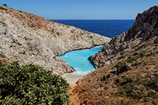 Παραλία Σεϊτάν Λιμάνια, Χανιά, Κρήτη
