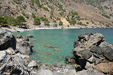 Sentoni Beach near Sfakia, Chania, South Crete