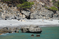 Sentoni Beach near Sfakia, Chania, South Crete