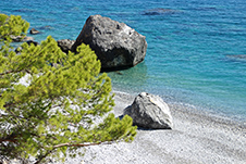 Sentoni Beach near Sfakia, Chania, South Crete