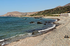 Sfinari beach in Kissamos, Chania, Crete