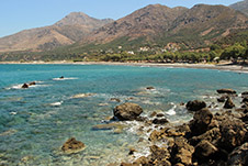 Sfinari beach in Kissamos, Chania, Crete