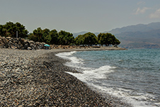 Beach of Tavronitis in Platanias, Chania, Crete, Greece