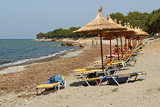 Beach of Tavronitis in Platanias, Chania, Crete, Greece