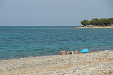 Beach of Tavronitis in Platanias, Chania, Crete, Greece