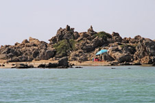 Aspri Limni near Elafonisi, Chania, Crete